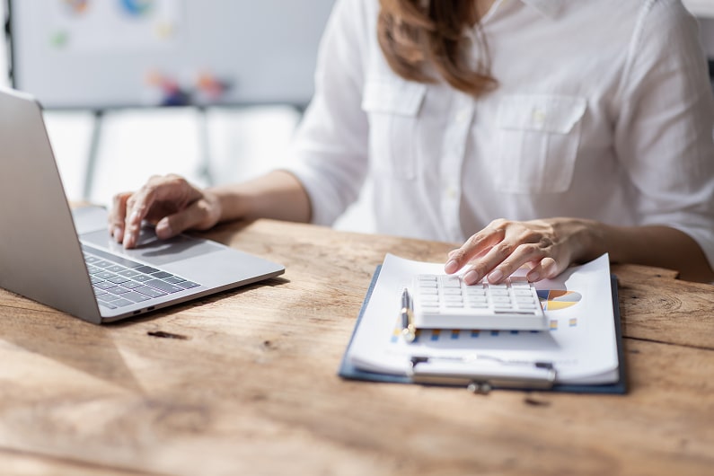 financial planning work at office